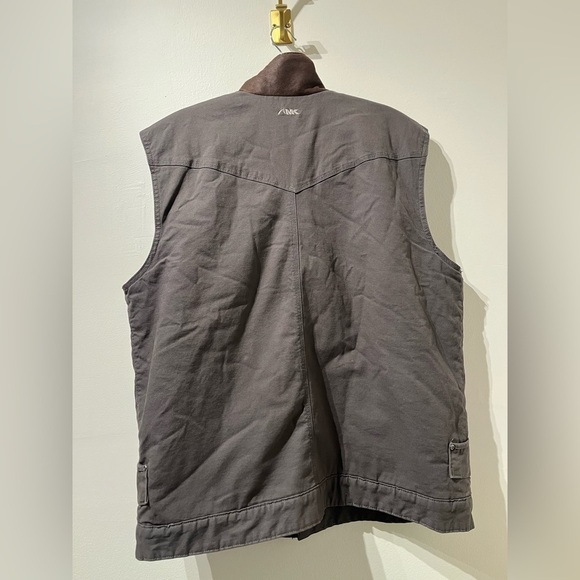 Mountain Khakis Men's Ranch Shearling Vest In Slate Grey Size XL - Picture 5 of 8